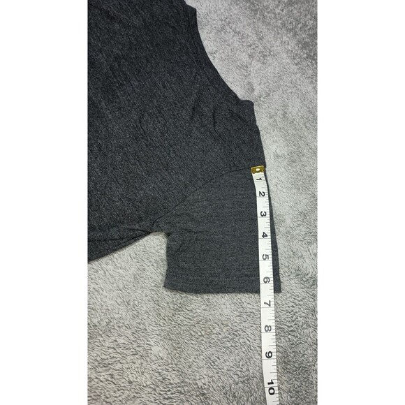 Disney Alice in Wonderland X-Small XS Black “We're All Mad Here” V-neck T-shirt - Picture 9 of 12